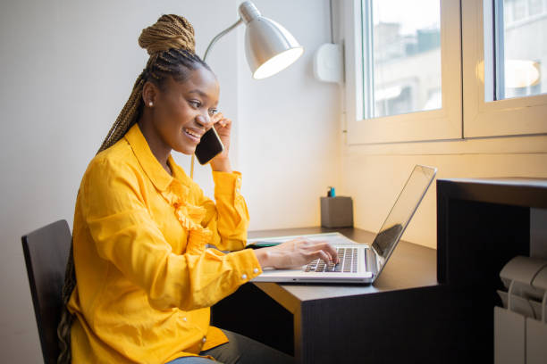 istock Woman working from home 1442044750