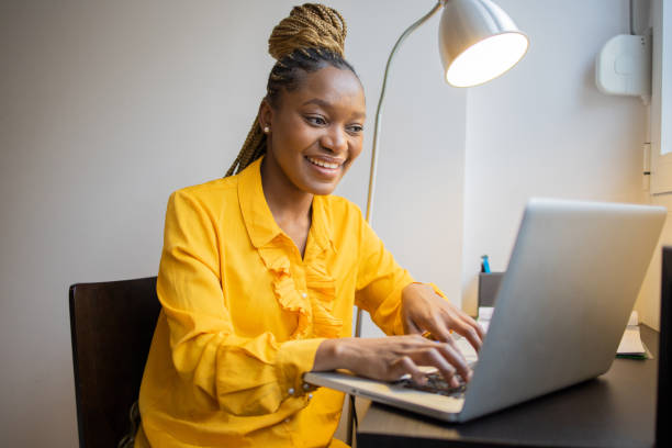 istock Woman working from home 1442044796