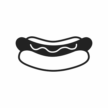 hotdog flat style icon