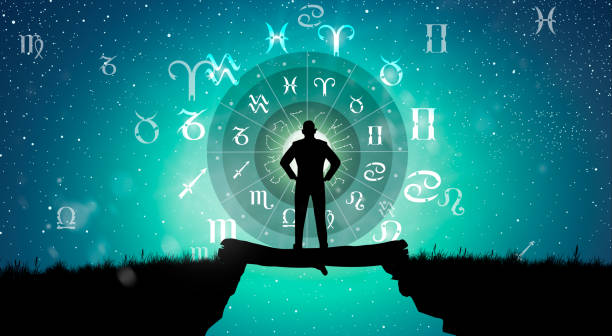 istock Zodiac wheel. Astrology concept. 1442057103