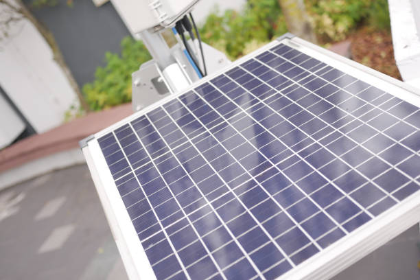 istock Solar pannels on a roof top 1442070208