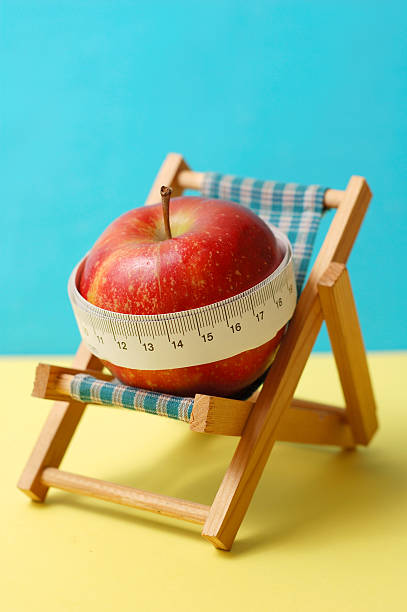 Remember about your diet during holidays stock photo