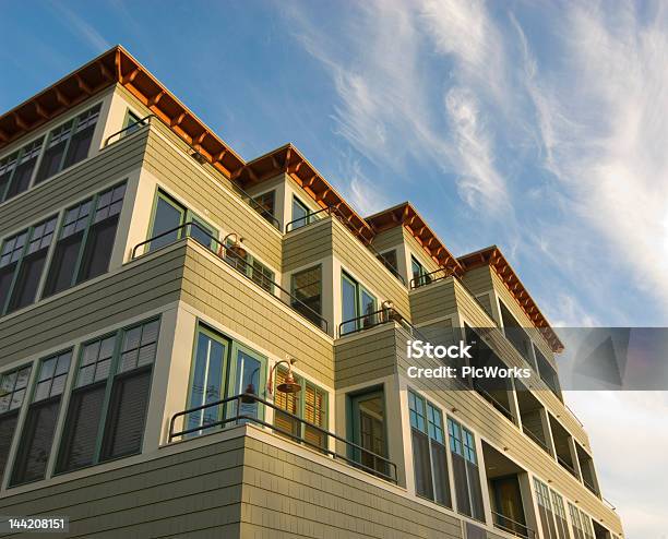 Beach Condos Stock Photo - Download Image Now - Beach House, Luxury, Outdoors