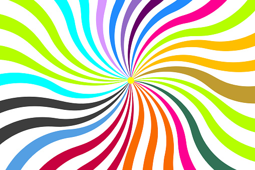 twisted colorful background, retro background concept
