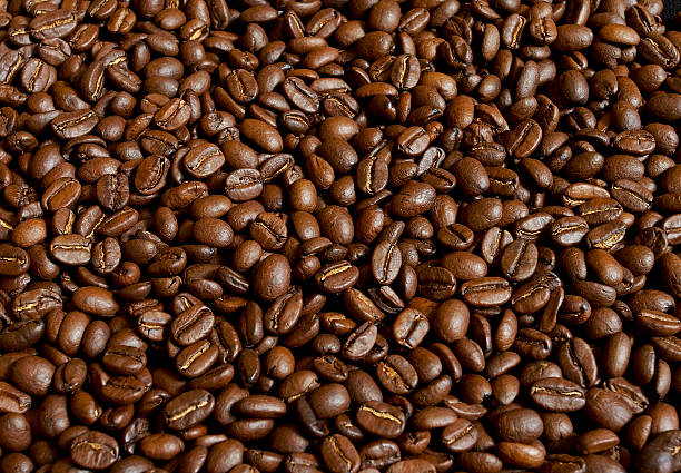 Coffee Beans Background stock photo