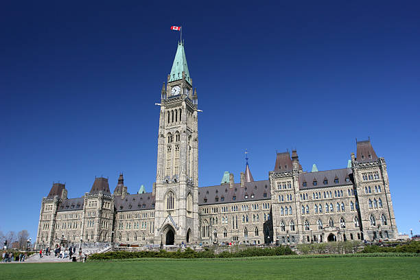 istock The Parliament of Canada in summer 144209080
