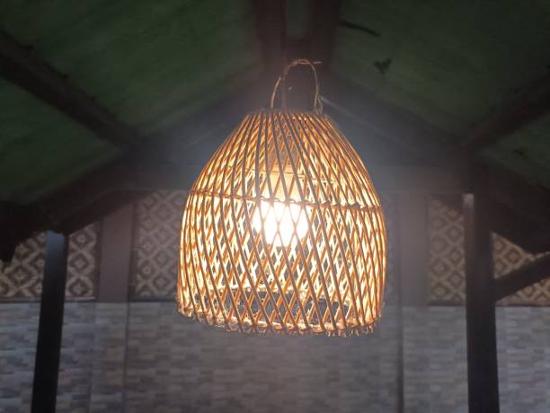istock Close up of traditional lamp baske 1442091576