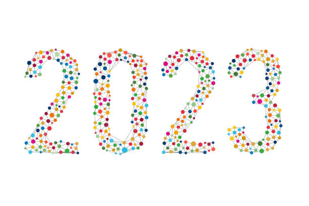 istock 2023 characters (diversity) made of colorful watercolor polka dots (diversity) 1442093403