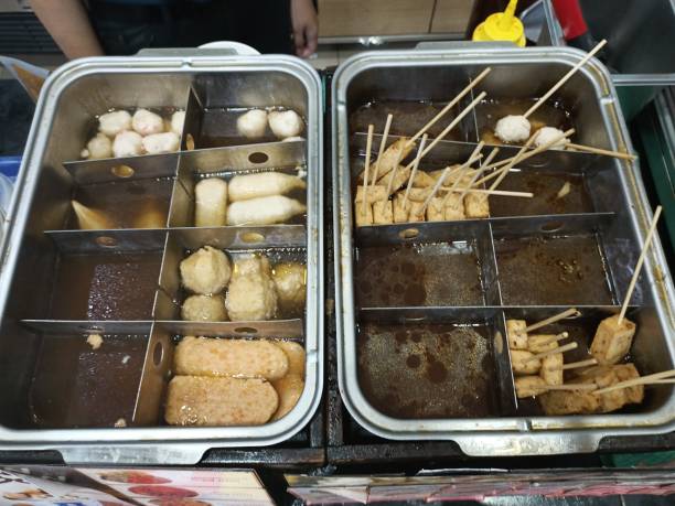 istock Odeng snacks from Korea in Indonesia. 1442096443