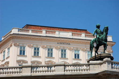 The Art Museum Albertina in Vienna, Austria