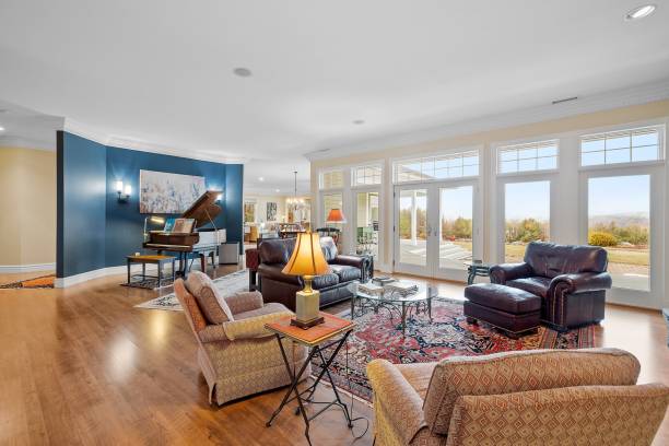 istock Interior of a cozy and comfortable house 1442101931
