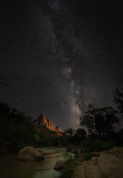 istock River with the night sky full of bright stars 1442102569