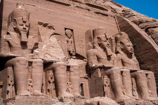 istock Statues outside the Abu Simbel temple in Egypt 1442103189