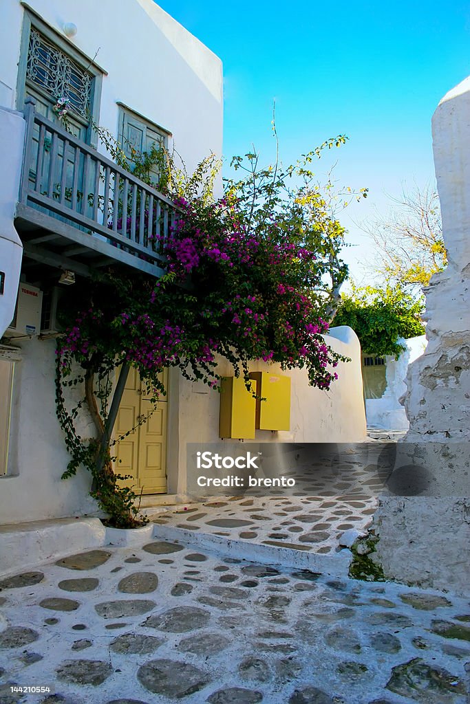 Little Mykonos, Grecia - Foto stock royalty-free di Ambientazione esterna