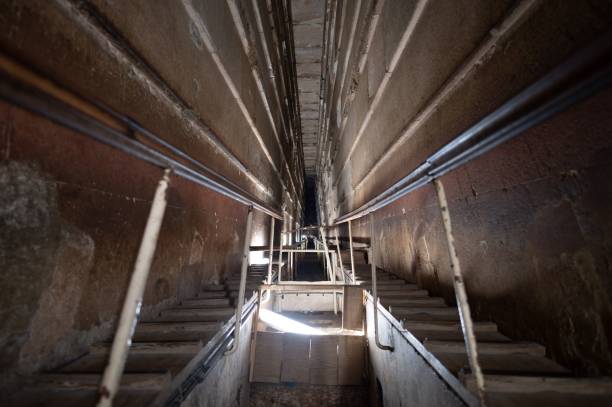 istock Inside the big pyramid of giza 1442107523