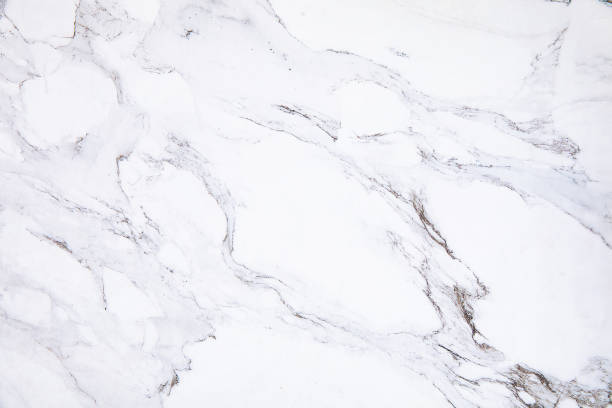 istock Closeup of white marble texture - perfect for background 1442108995
