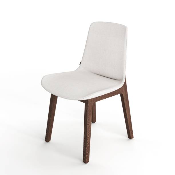 istock Realistic 3d chair isolated on a vertical white background. 1442110991