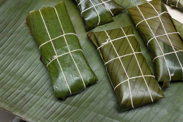 istock Typical food in Venezuela, perfectly symmetrical halla 1442111069
