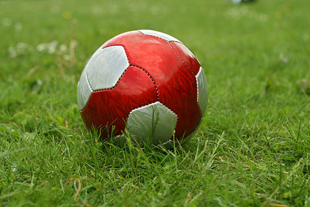 istock Football at the park 144211267