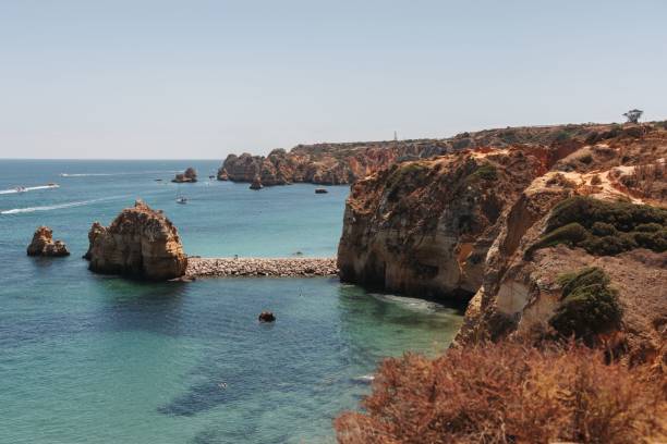 istock View of a rocky seacoast 1442113380