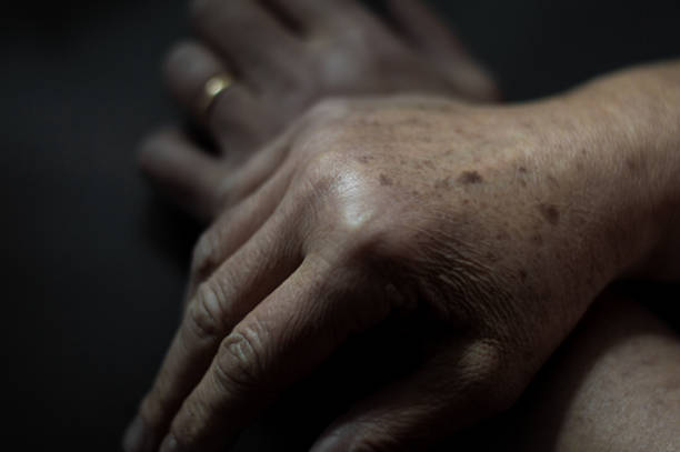 istock Closeup shot of an old person's hands 1442113487
