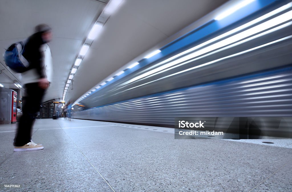 유클리드의 지하철 - 로열티 프리 기차 스톡 사진