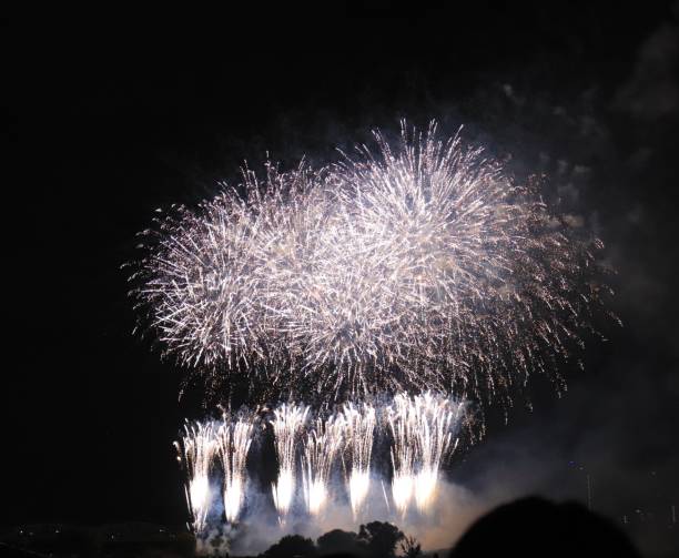 istock And colorful fireworks at night 1442114402
