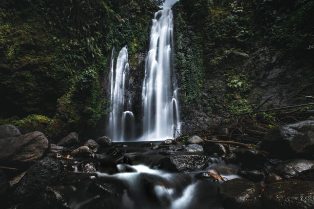 istock Mesmerizing view of waterfalls with long exposure 1442114579