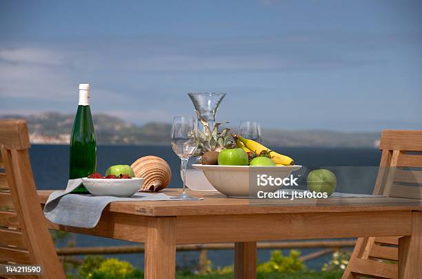 La Prima Colazione È Servita Nel Cefalonia - Fotografie stock e altre immagini di Albergo - Albergo, Ananas, Banana - Frutto tropicale