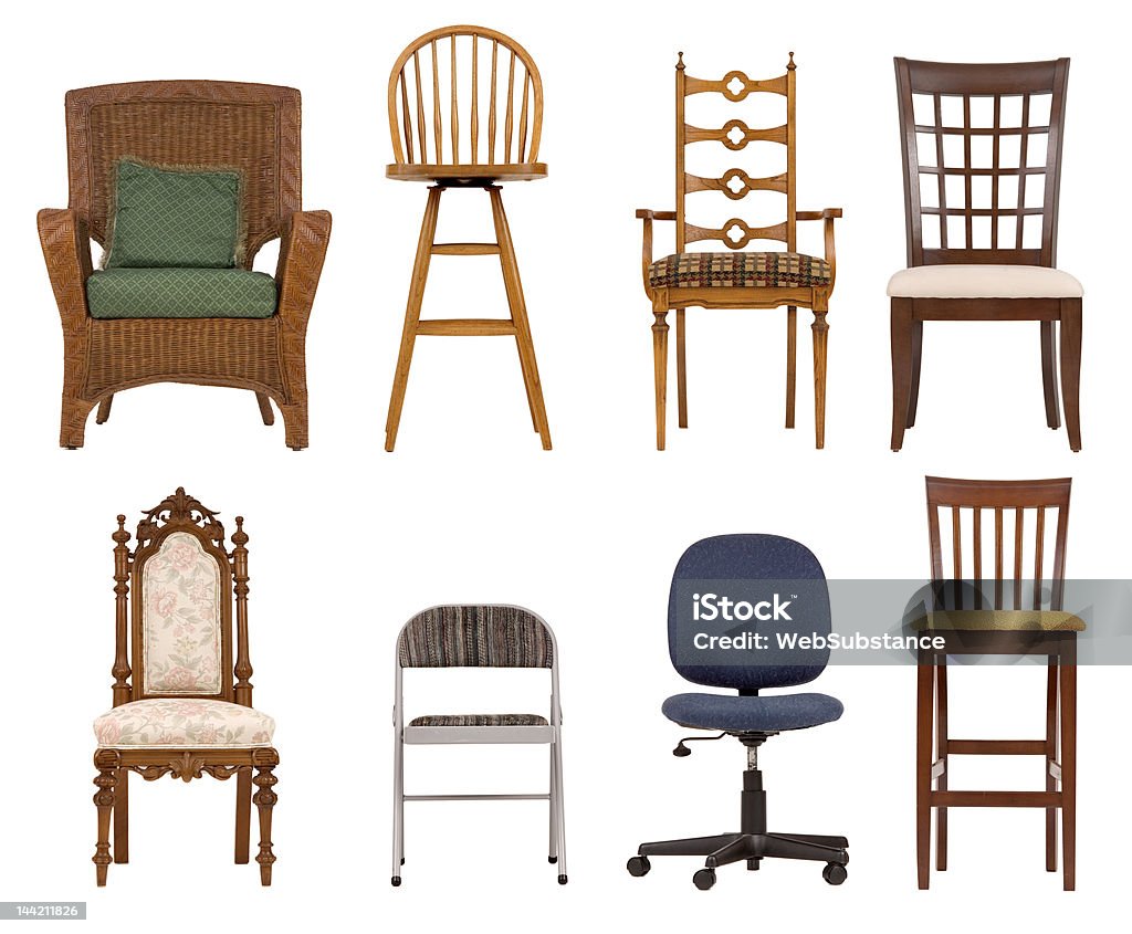 Wybór krzesła - Zbiór zdjęć royalty-free (Krzesło)