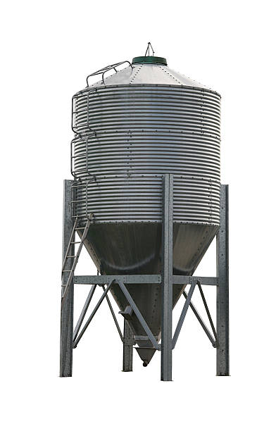 Grano Silo - foto de stock