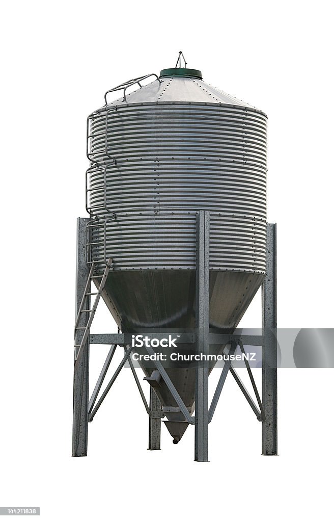 Зерно Силосная башня - Стоковые фото Алюминий роялти-фри