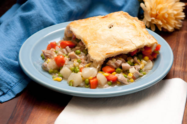istock holiday leftover turkey pot pie 1442119357
