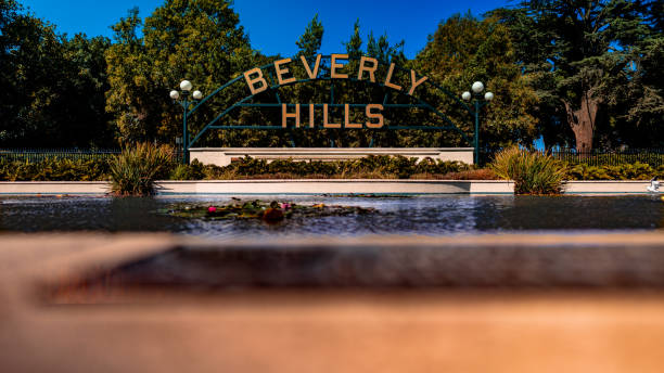 istock Beverly Hills Sign in a park 1442123069