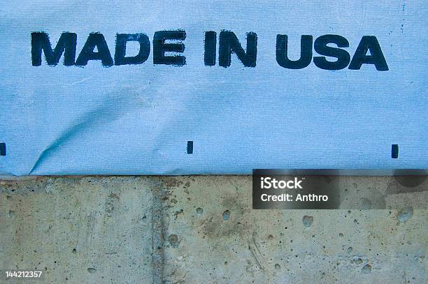Grungy Realizados En Ee Uu Foto de stock y más banco de imágenes de Azul - Azul, Cultura estadounidense, EE.UU.