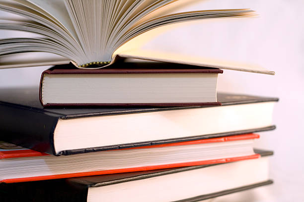 Stack of Books stock photo