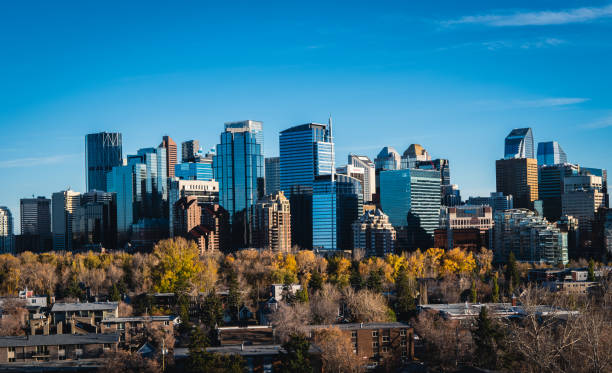 istock Cityscape photograph of Calgary, Alberta's downtown core. 1442124868