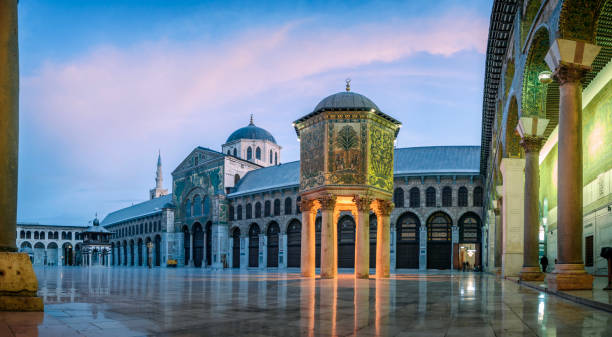 Umayyad mosque In Damascus panorama