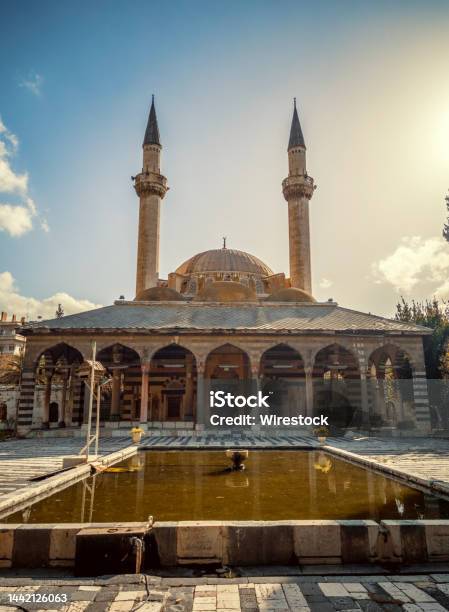 Tekkiye Mosque Damascus Stock Photo - Download Image Now - Damascus, City, Arch - Architectural Feature