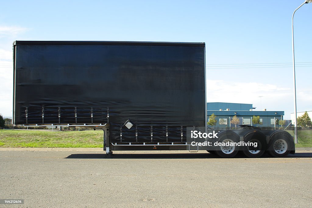 Semi truck Anhänger - Lizenzfrei Anhänger Stock-Foto