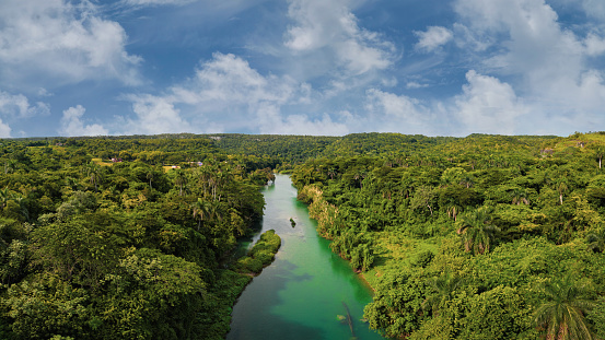 The Rio Canimar in the city of Matanzas Cuba