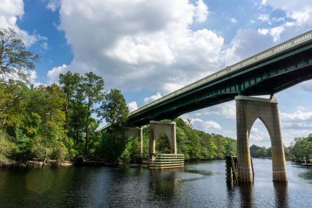 istock Beautiful view of Conway Riverwalk, USA 1442126968