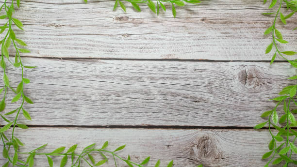 istock wooden background with leaves 1442133072
