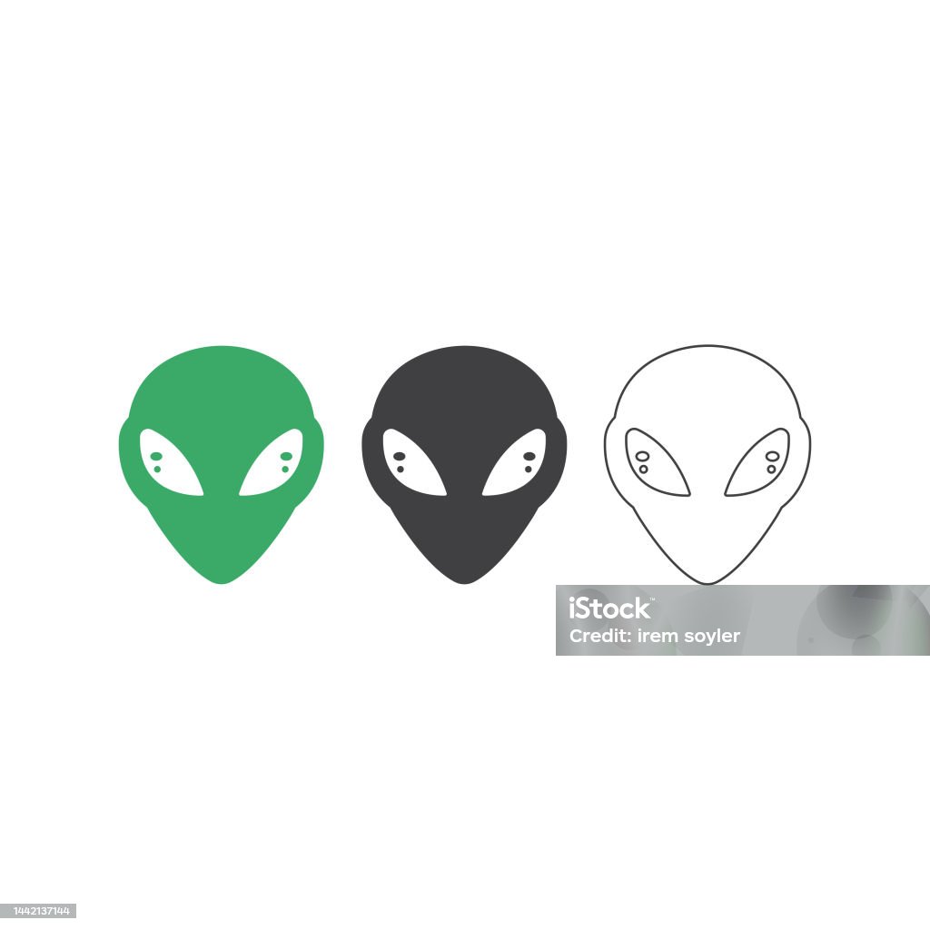 Alien Alienígena ET Ícone, Download Grátis, Desenho, Vetor
