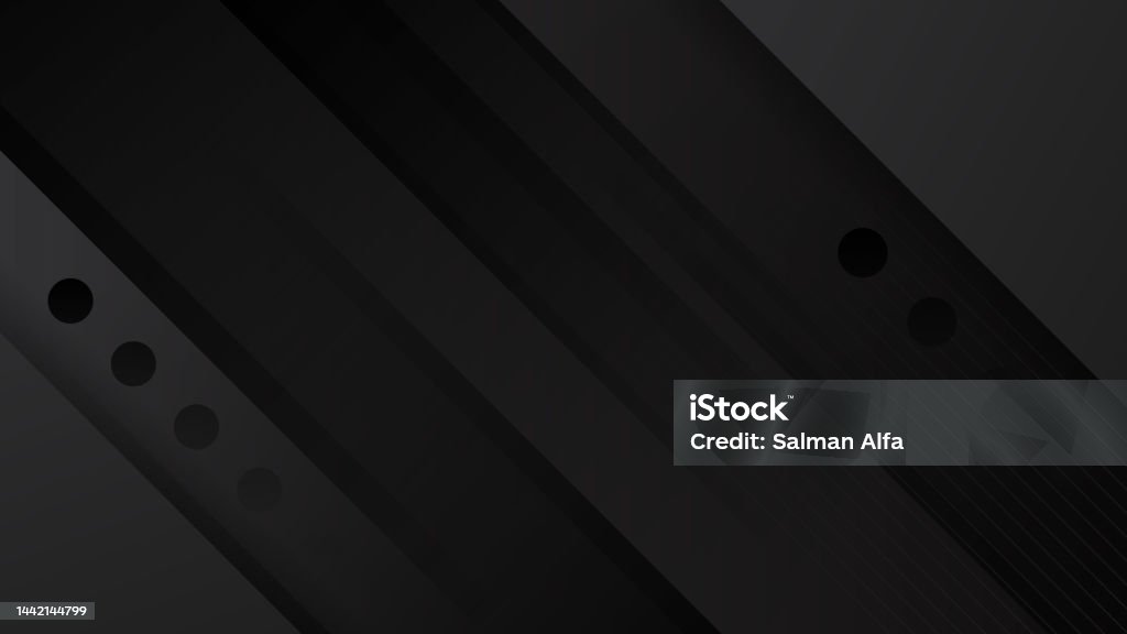 Black Abstract Color Backround Abstract Black Background Stock Illustration - Download Image Now ...