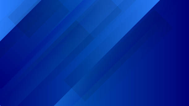 istock Abstract blue geometric shapes geometric light triangle line shape with futuristic concept presentation background 1442146811