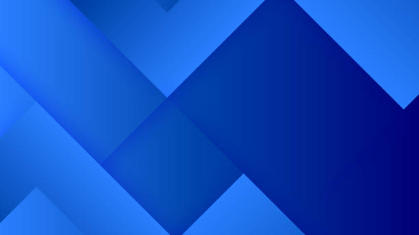 istock Abstract blue geometric shapes geometric light triangle line shape with futuristic concept presentation background 1442147768