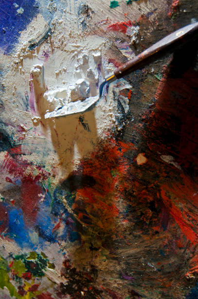 istock Abstract oil painting background 1442148885