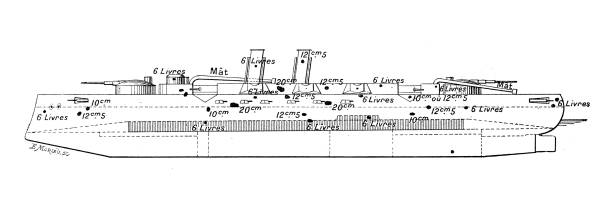 istock Antique image: Ship of the Spanish American War, 