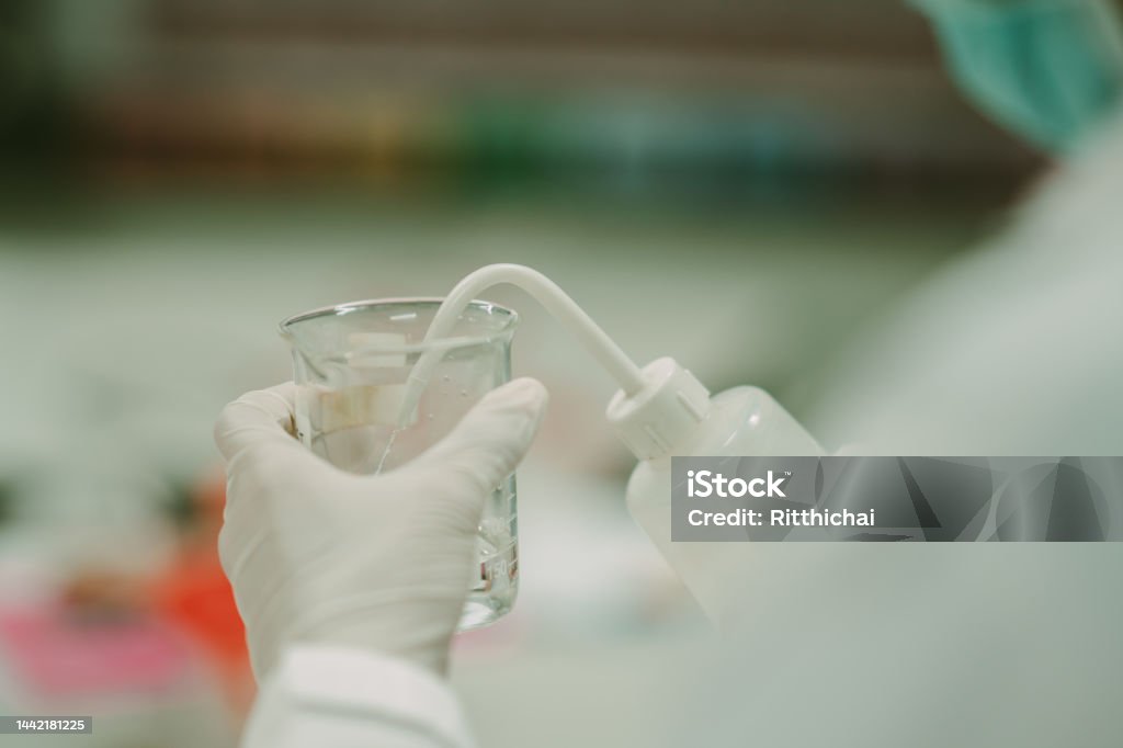 Lab Time Study Laboratory Study Concept Test Chemistry Laboratory In Classroom For ...